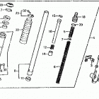 ATC350X Передняя вилка