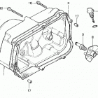 TRX70 Right crankcase cover 86