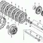 ATC250R Сцепление