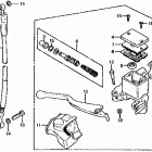 ATC350X Front brake master cyl.