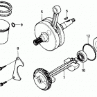 ATC250R Коленвал