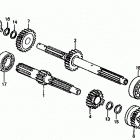 TRX125 Трансмиссия