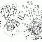 TRX250 Головка цилиндра