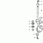 TRX250 Кулак поворотный