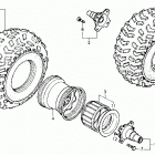 ATC250ES Rear wheel 85