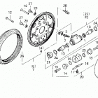 TRX250 Передний тормоз