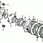 TRX125 Сцепление