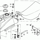 TRX250 Топливный бак
