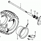 ATC70 Переднее колесо