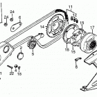 ATC70 Left crankcase cover  @ chain case