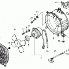 TRX250 Cooling fan kit