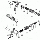 ATC70 Распредвал и клапана