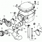 TRX250 Воздухозаборник