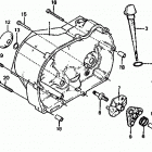 TRX125 Крышка картера правая