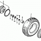 TRX125 Переднее колесо