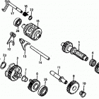 TRX125 Трансмиссия