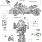 Spyder GS Roadster with SE5 transmission Наклейки