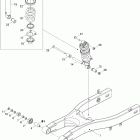 Spyder GS 990 Semi-Automatic 08- suspension, rear