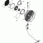 Spyder GS 990 Semi-Automatic 05- clutch release cover