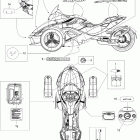 Spyder GS 990 Semi-Automatic Наклейки