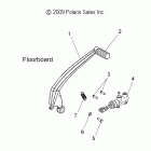 V10CB26/PB26 KINGPIN ALL OPTIONS Brakes, brake pedal and rear master cylinder - v10...