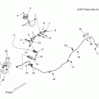 V10SD36/SC36/VB36 VISION TOUR PREMIUM/NESS/8 BALL ALL OPTIONS Brakes, brake lines, rear - v10sd36 / sc36 / vb36 ...