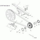 V09XB36/XC36 JACKPOT/NESS JACKPOT ALL OPTIONS Drive train, drive sprocket and belt and guards - ...
