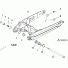 V11HA36/HB36/HS36 HAMMER ALL OPTIONS Suspension, swing arm - v11ha36 / hb36 / hs36 all ...