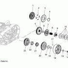 V09XB36/XC36 JACKPOT/NESS JACKPOT ALL OPTIONS Drive train, primary drive - v09xb36 / xc36 all op...