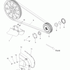 V10SD36/SC36/VB36 VISION TOUR PREMIUM/NESS/8 BALL ALL OPTIONS Drive train, drive sprocket, belt, cover and guard...
