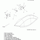 V10SD36/SC36/VB36 VISION TOUR PREMIUM/NESS/8 BALL ALL OPTIONS Body, saddlebag lid - v10sd36 / sc36 / vb36 all op...