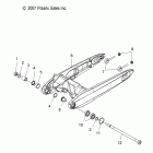 V12WB36NA HIGHBALL Suspension, swing arm - v12wb36na