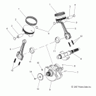 V09XB36/XC36 JACKPOT/NESS JACKPOT ALL OPTIONS Engine, crankshaft and piston - v09xb36 / xc36 all...