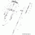 V12BW36/EW36 CROSS ROADS ALL OPTIONS Suspension, front forks - v12bw36 / ew36 all optio...