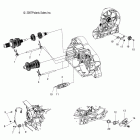 V10SD36/SC36/VB36 VISION TOUR PREMIUM/NESS/8 BALL ALL OPTIONS Drive train, shift forks / drum - v10sd36 / sc36 /...
