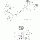 V10SD36/SC36/VB36 VISION TOUR PREMIUM/NESS/8 BALL ALL OPTIONS Brakes, brake lines, rear w / abs - v10sd36 / sc36...