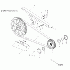 V10HB36DD/HS36DC/BB26DA HAMMER/SPORT/8 BALL ALL OPTIONS Drive train, drive sprocket and belt and guards - ...