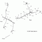 V09HB36/HS36 HAMMER/HAMMER SPORT ALL OPTIONS Brakes, brake lines and reservoir - v09hb36 / hs36...