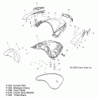 V10SD36/SC36/VB36 VISION TOUR PREMIUM/NESS/8 BALL ALL OPTIONS Body, trunk lid asm. - v10sd36 / sc36 / vb36 all o...