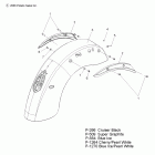V09CB26/CD26/KB26/PB26 KINGPIN/KINGPIN TOURING/KINGPIN LOW/KINGP Body, fender, rear - v09cb26 / cd26 / kb26 / pb26 ...