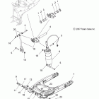 V08SB36/SD36 VISION ALL OPTIONS Suspension, rear asm., swing arm and shock - v08sb...