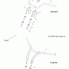 V09XB36/XC36 JACKPOT/NESS JACKPOT ALL OPTIONS Steering, handlebar mounting - v09xb36 / xc36 all ...