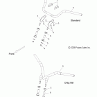 V09HB36/HS36 HAMMER/HAMMER SPORT ALL OPTIONS Steering, handlebar mounting - v09hb36 / hs36 all ...