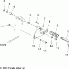 V08HB26/HS26 HAMMER ALL OPTIONS Chassis, footpeg, l.h. - v08hb26 / hs26 all option...