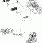 V08HB26/HS26 HAMMER ALL OPTIONS Drive train, shift forks and drum - v08hb26 / hs26...