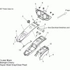 V08SB36/SD36 VISION ALL OPTIONS Body, console bridge and bezel - v08sb36 / sd36 al...