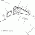 V08HB26/HS26 HAMMER ALL OPTIONS Engine, air intake system - v08hb26 / hs26 all opt...