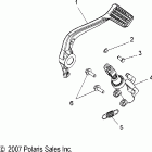 V08HB26/HS26 HAMMER ALL OPTIONS Brakes, brake pedal and rear master cylinder - v08...