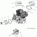 V08SB36/SD36 PLATINUM ALL OPTIONS Engine, cam and valve covers - v08sb36 / sd36 all ...