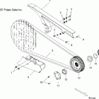 V08HB26/HS26 HAMMER ALL OPTIONS Drive train, drive sprocket and belt and guards - ...